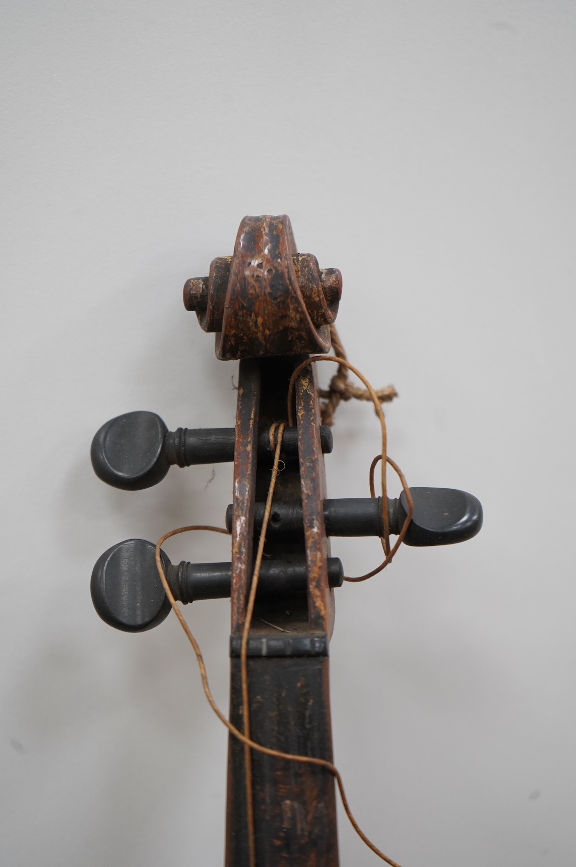 Two 19th / 20th century cased violins